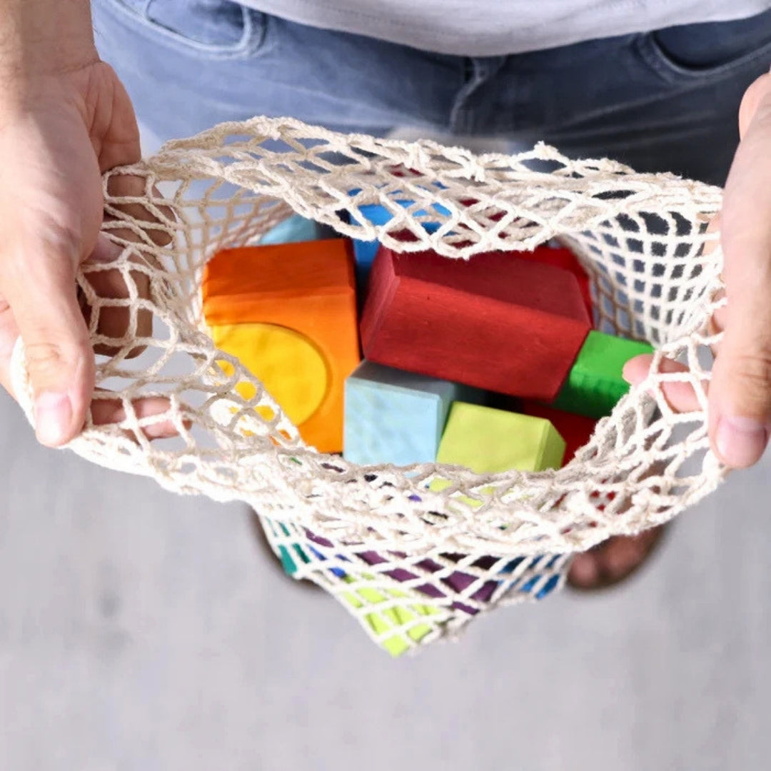 Grimm's 30 Colored Geo-Blocks - Online, Australia