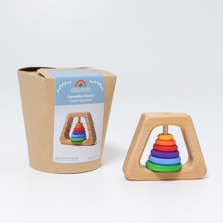 08150 Grimms Grasping Toy Pyramide