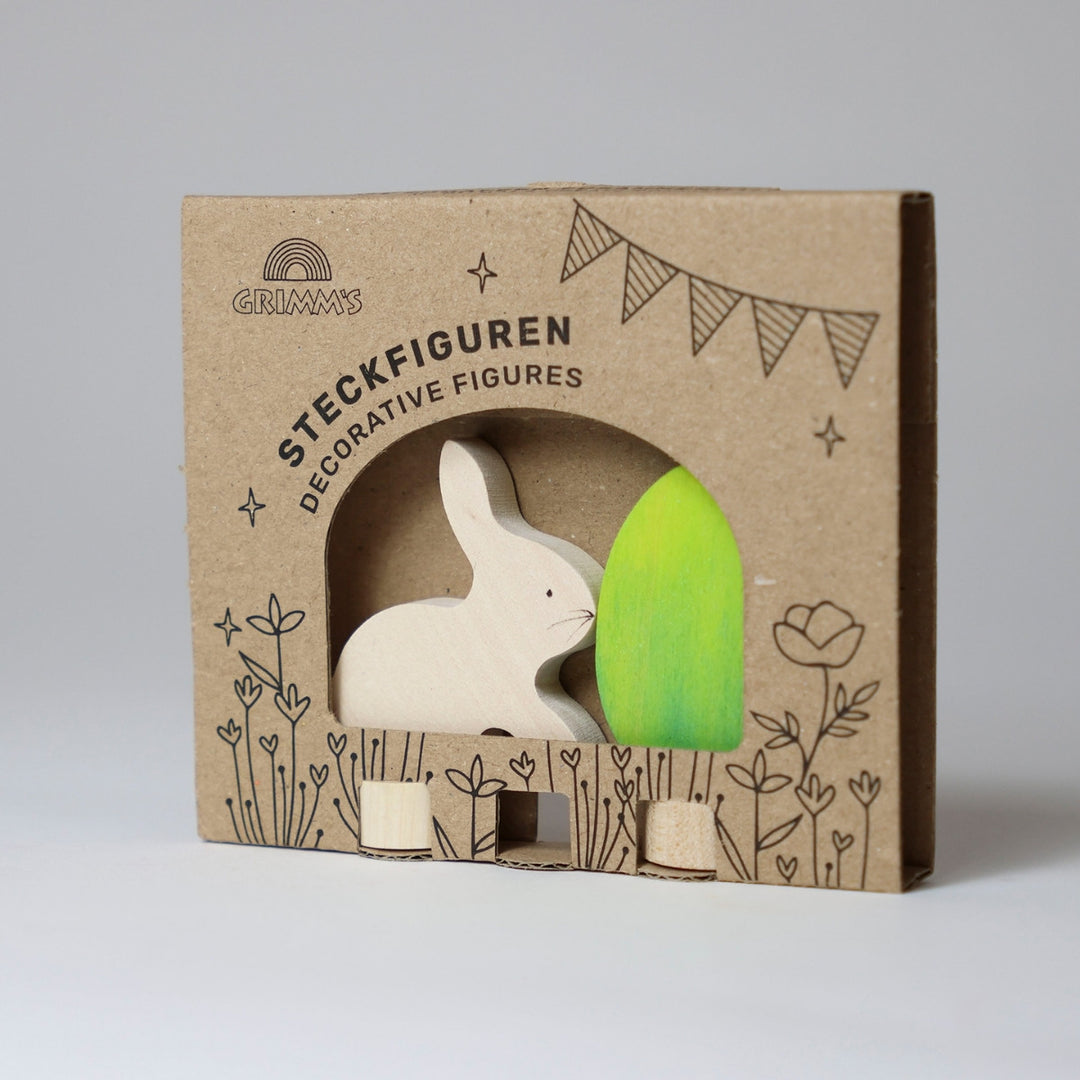 Grimm's Green Easter Set Candle Holder Decoration from Australia