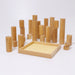  GR-10171 Grimm's Large Building Rollers Natural