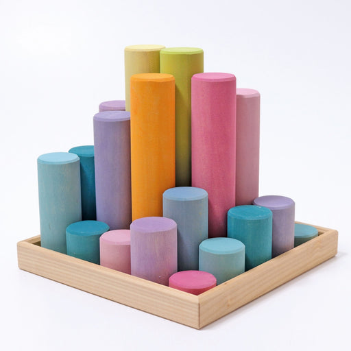 GR-10172 Grimm's Large Building Rollers Pastel