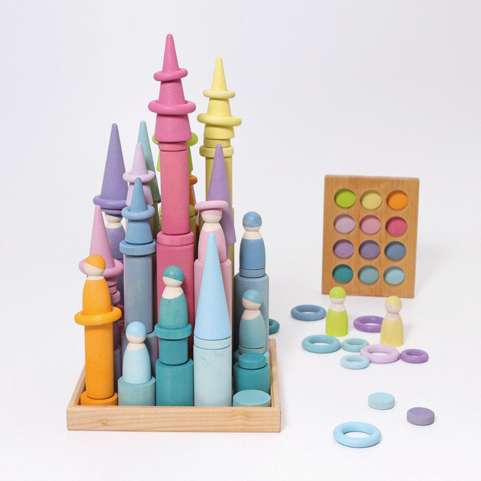 GR-10172 Grimm's Large Building Rollers Pastel