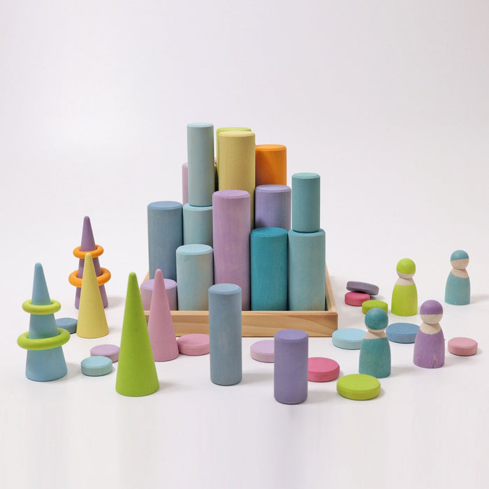 GR-10172 Grimm's Large Building Rollers Pastel