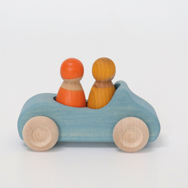 GR-09307 Grimm's Large Convertible Blue Car New Item 2019