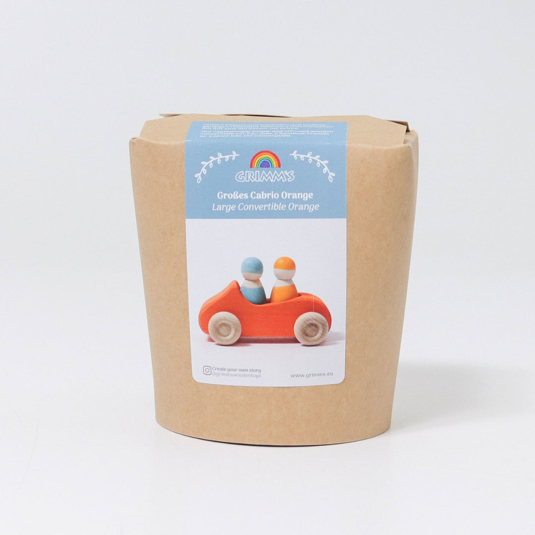 GR-09308 Grimm's Car Large Convertible Orange (2019)