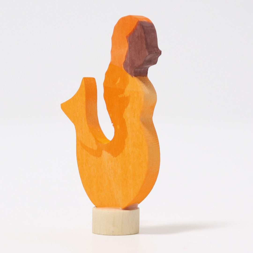 GR-03461 Grimm's Mermaid Amber Candle Holder Decoration