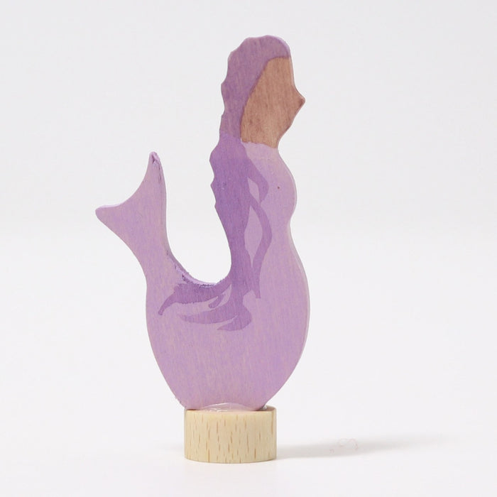 Grimm's Mermaid Amethyst Candle Holder Decoration
