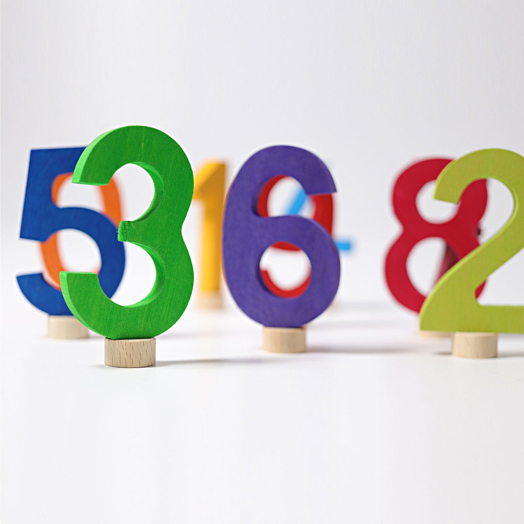 GR-04603 Grimm's Number 3 Candle Holder Decoration