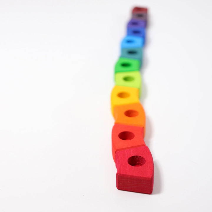 GR-01700 Grimm's Rainbow Birthday Ring 12 holes