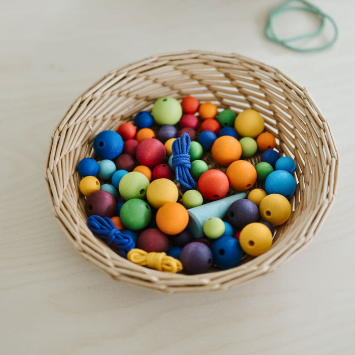 Grimm's Wooden Beads Rainbow from Australia