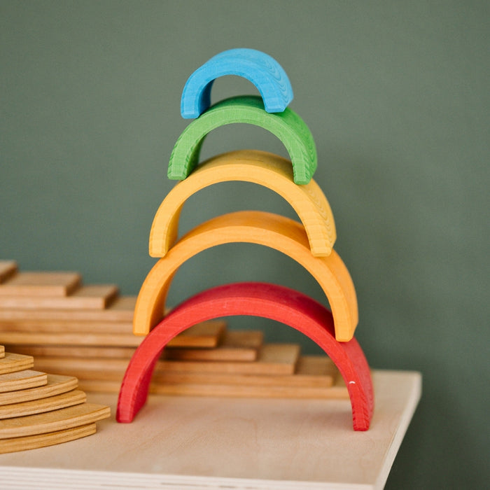 Grimm's Rainbow Small Pieces Oskar's Wooden Ark, Australia