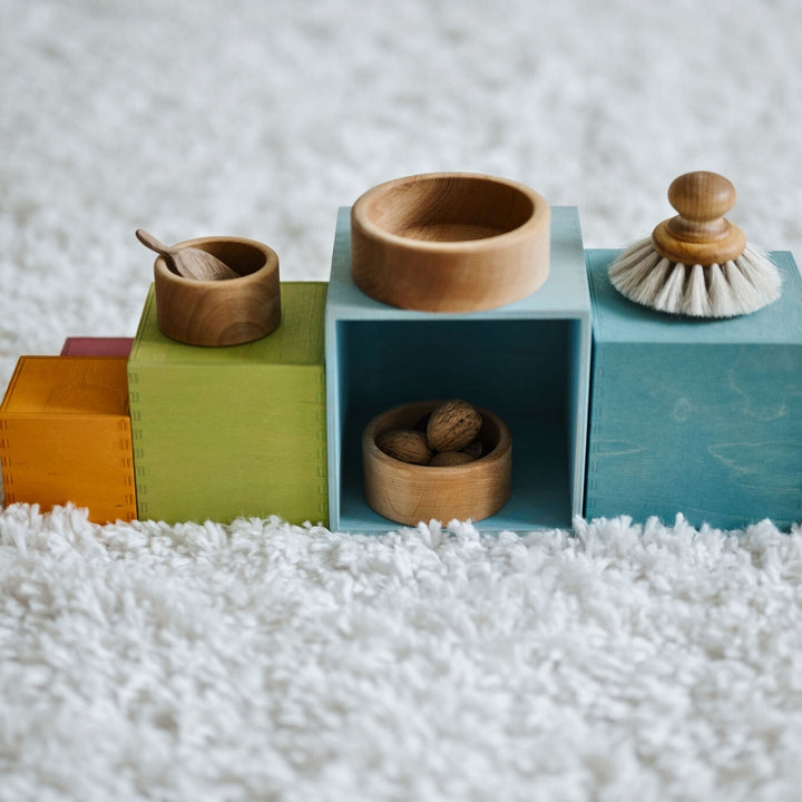 Grimm's Pastel Stacking Boxes from Australia