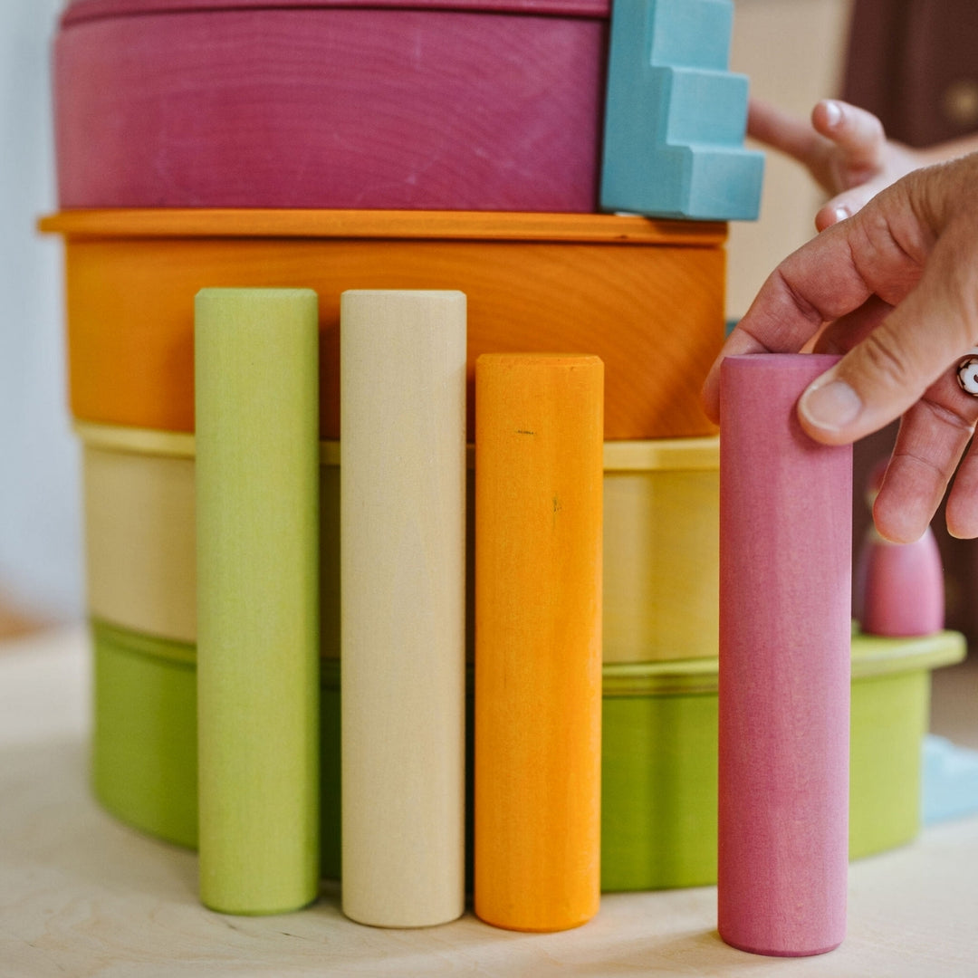Grimm's Pastel Rollers and Rings from Australia