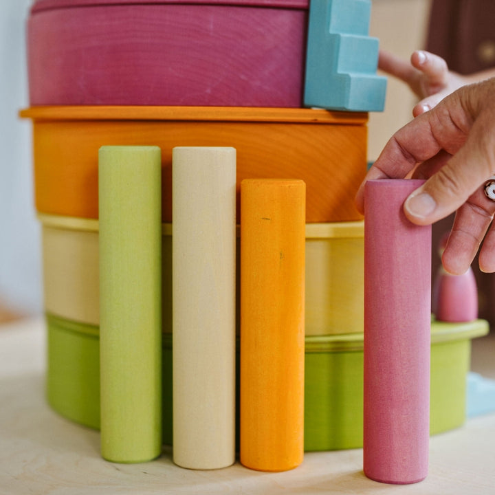 Grimm's Pastel Rollers and Rings from Australia