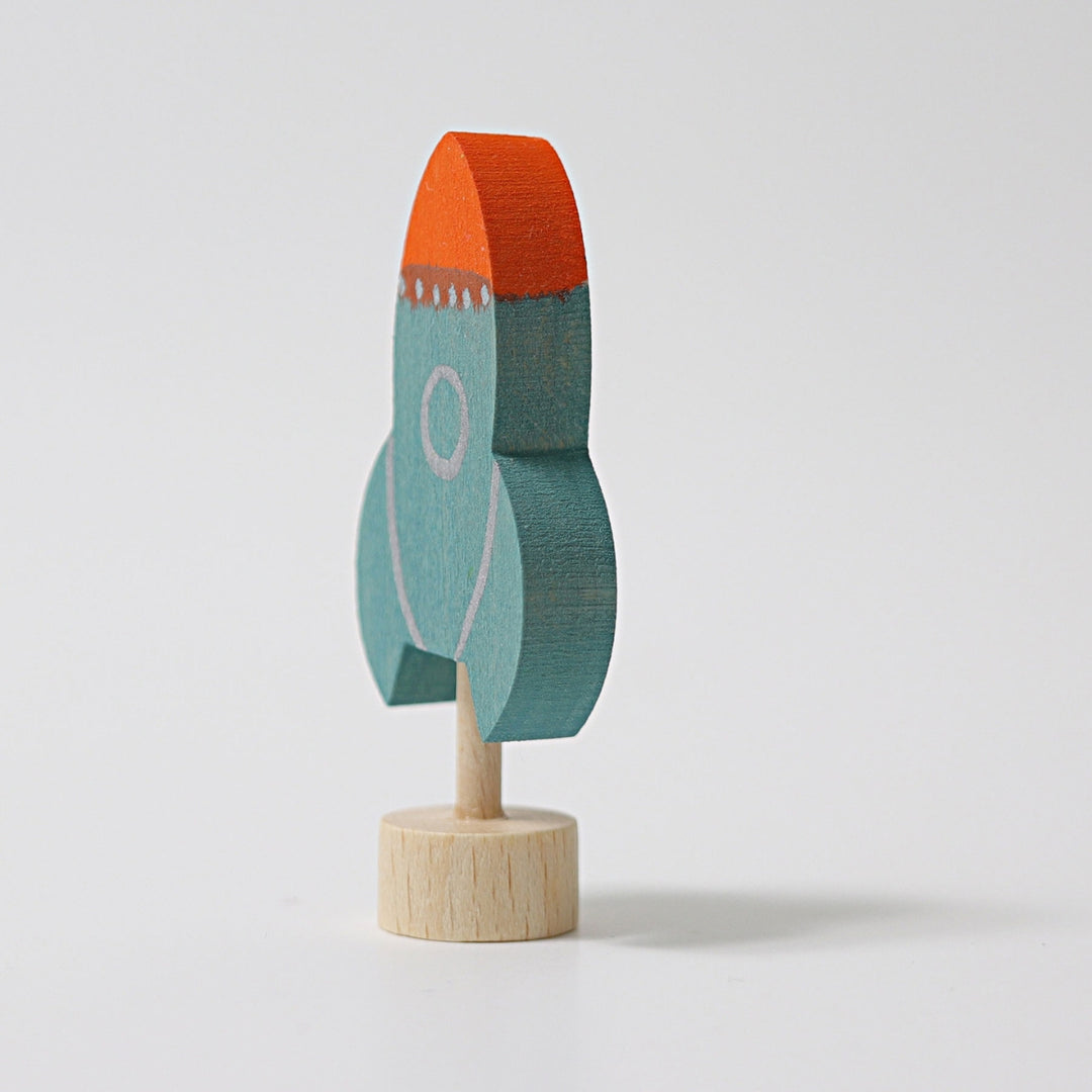 GR-03538 Grimm's Rocket Candle Holder Decoration