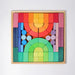 Open Ended Rainbow Play Bundle - Grimm's Building Set Romanesque