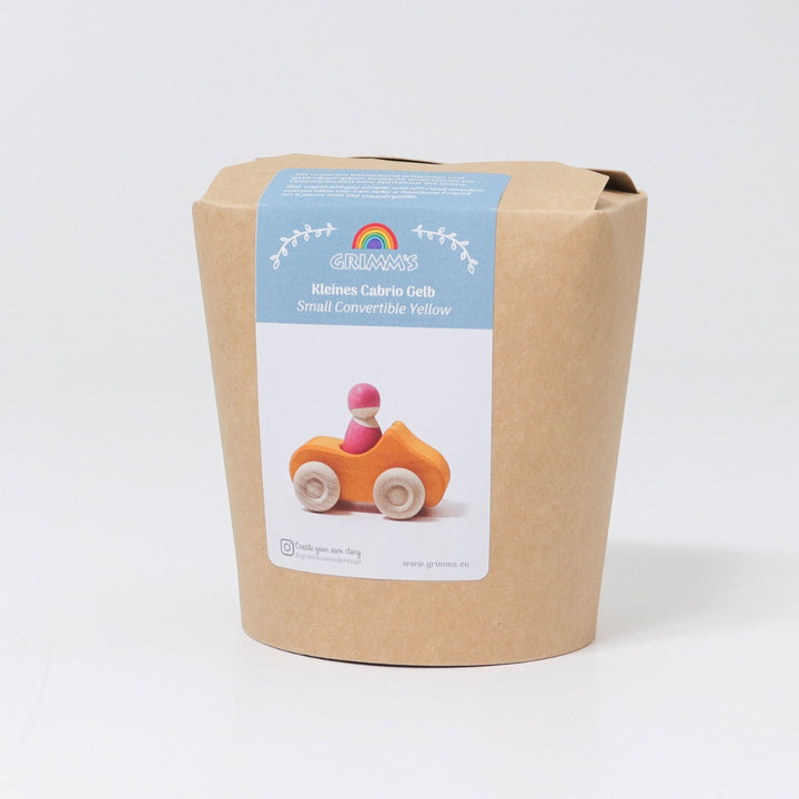 GR-09306 Grimm's Car Small Convertible Yellow (2019)