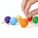 Grimm's Spinning Top - Rainbow, Set of 6 from Australia