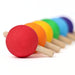 Grimm's Spinning Top - Rainbow, Set of 6 from Australia