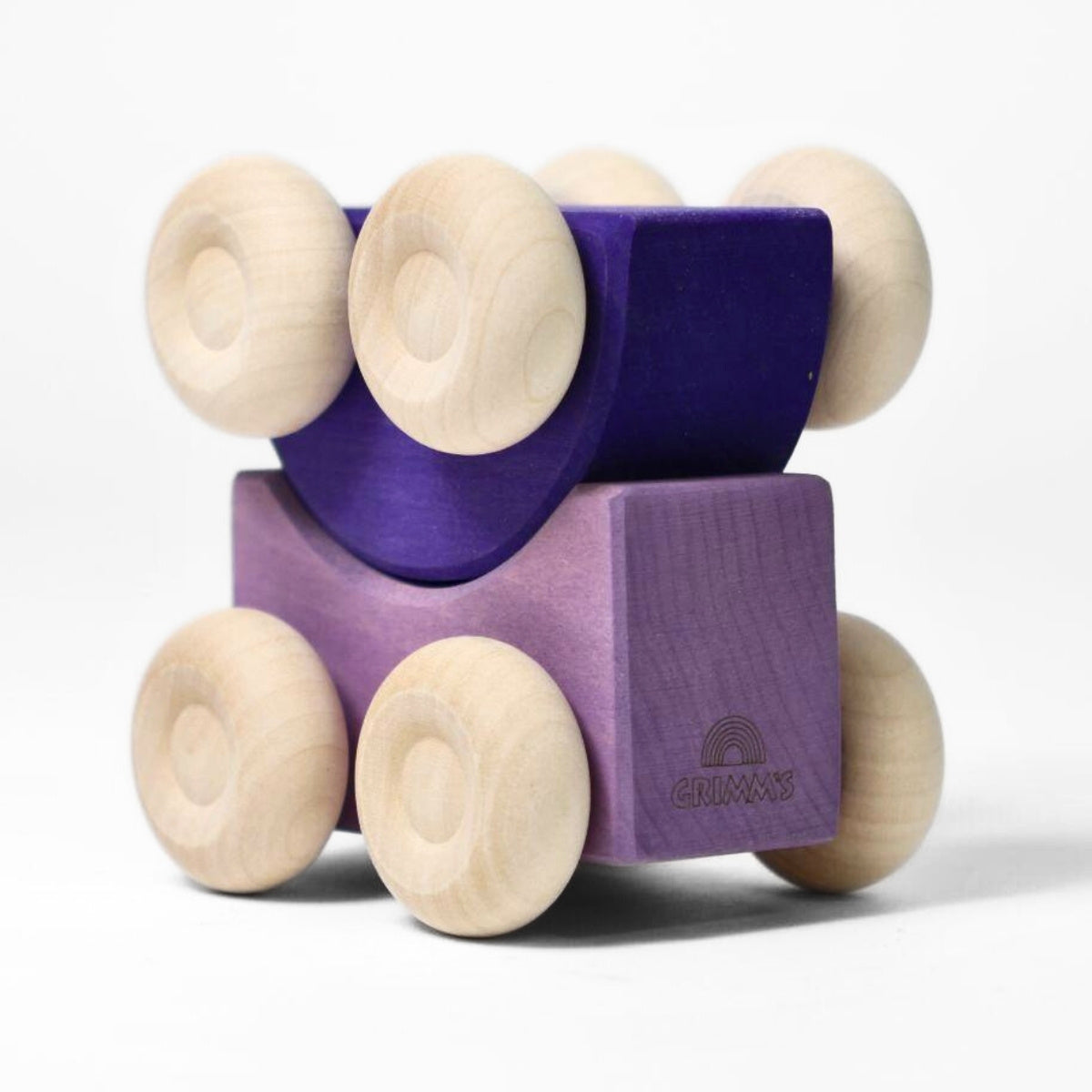 Grimm's Stacking Cars - Purple | Australia — Oskar's Wooden Ark