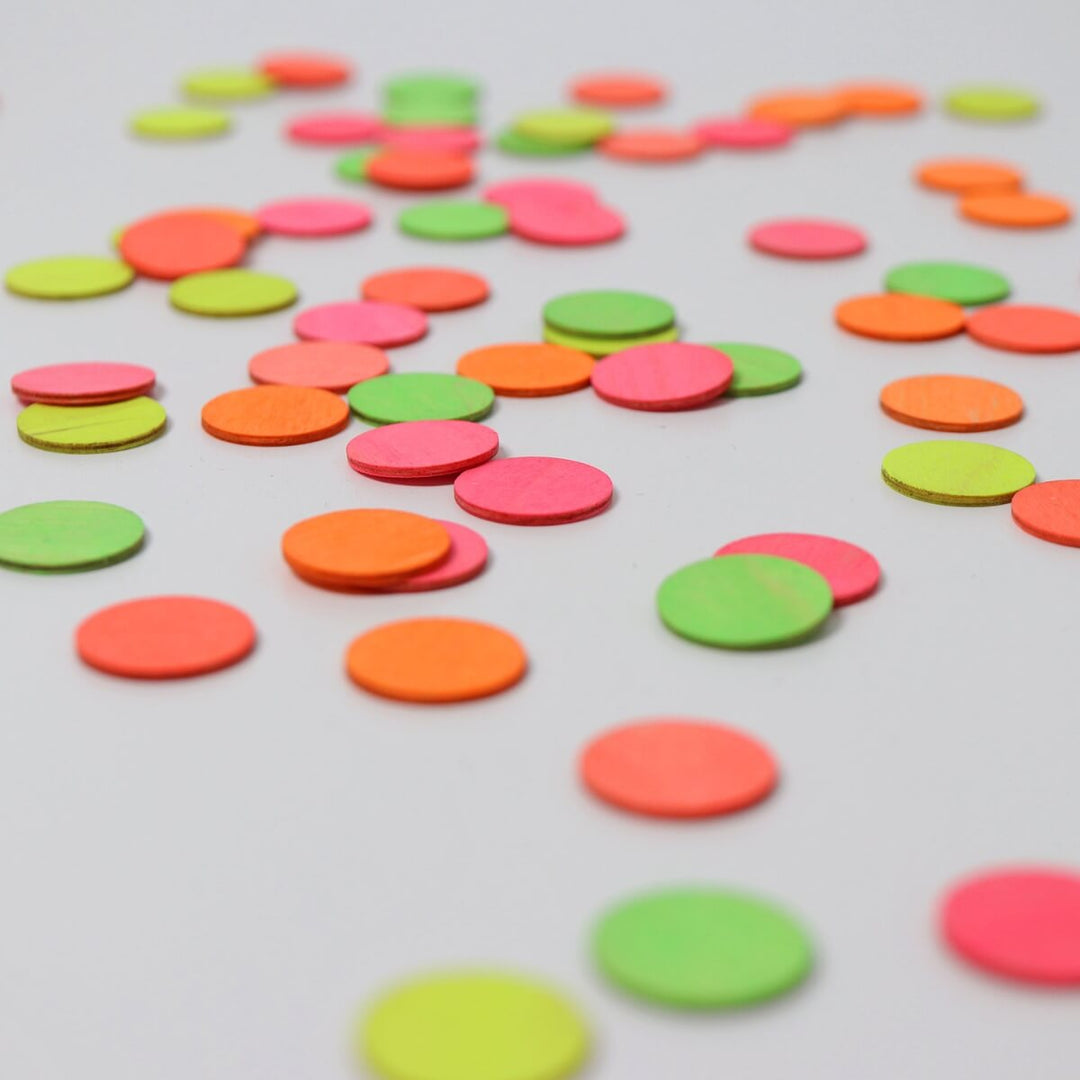 GR-15090 Grimm's Wooden Confettidots Neon (2023)