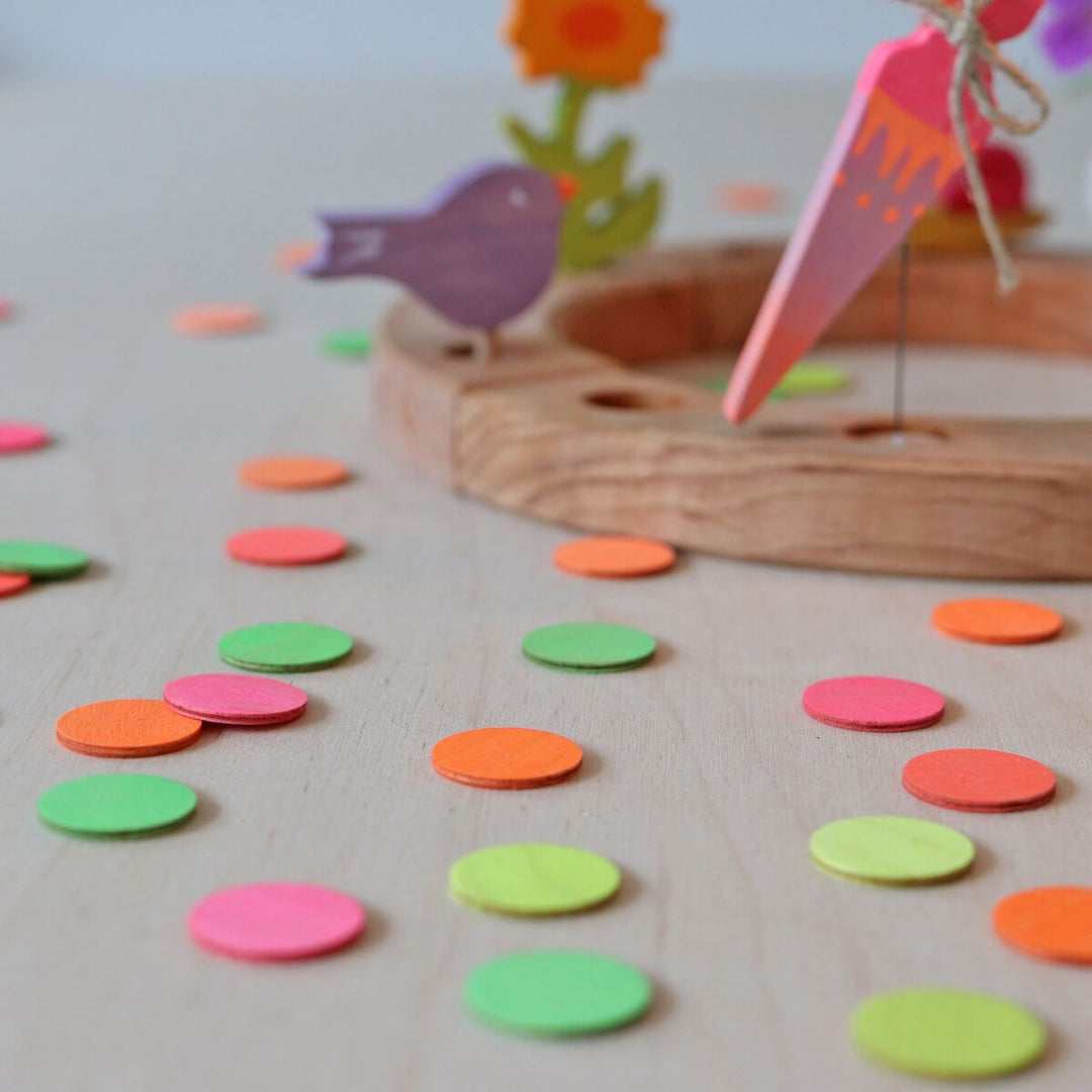 GR-15090 Grimm's Wooden Confettidots Neon (2023)