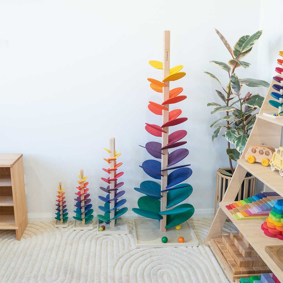 72062599 Grunspecht Rainbow Musical Sound Marble Tree - Giant 150cm