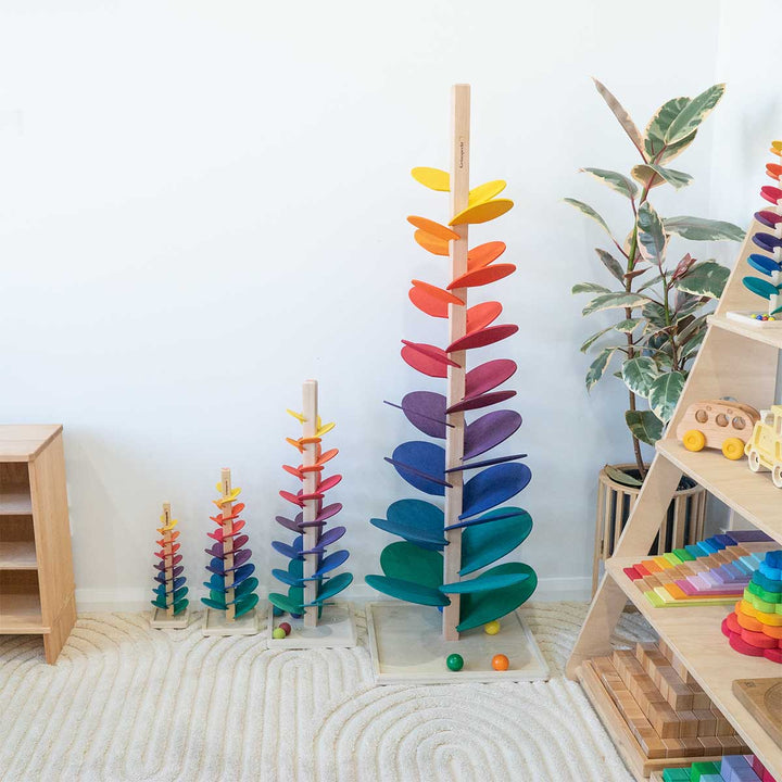 72062599 Grunspecht Rainbow Musical Sound Marble Tree - Giant 150cm