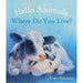 Hello Animals, Where Do You Live? - Book, Australia 