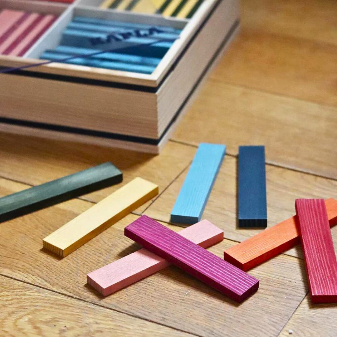 Kapla Wooden Building Planks 100 Octocolour Set from Australia