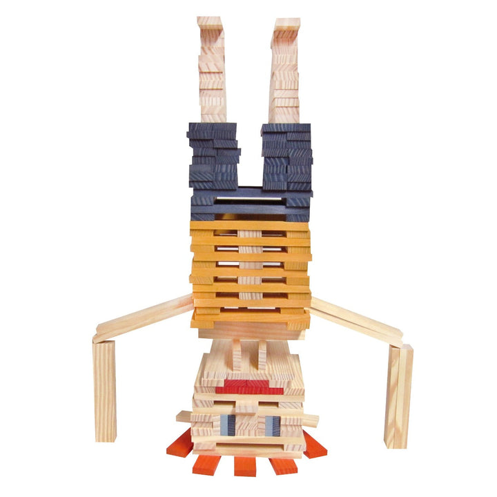 KAPLA Blocks Building Planks & Art Book 40 Two Colours Set from Australia