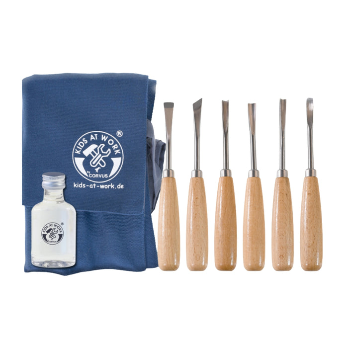 Kids at Work Carving Tool Set of 6 - Online, Australia