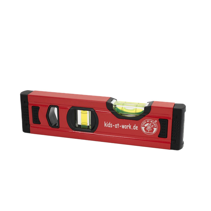 Kids at Work Spirit Level - 20cm, Aluminium - Real Tools for Children - Australia