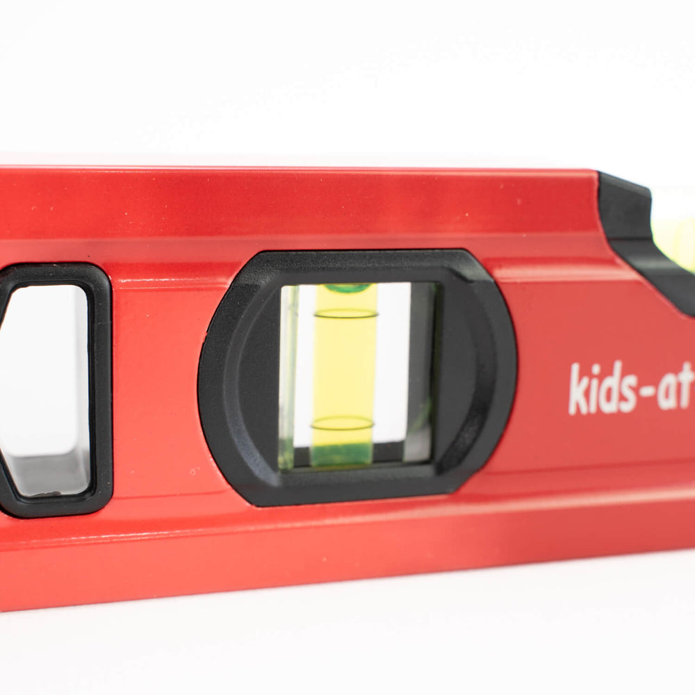 Kids at Work Spirit Level - 20cm, Aluminium - Real Tools for Children - Australia