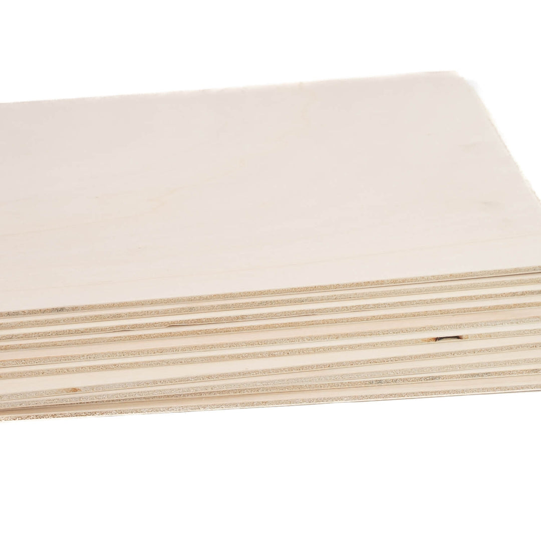 Kids at Work Plywood 10 Pieces - A4, Poplar - Real Tools for Children - Australia