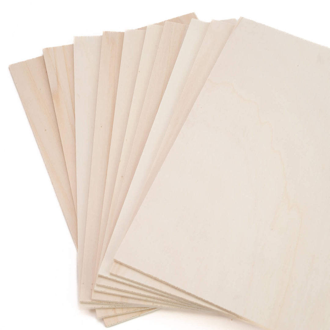 Kids at Work Plywood 10 Pieces - A4, Poplar - Real Tools for Children - Australia