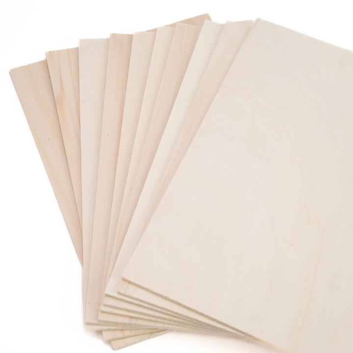 Kids at Work Plywood 10 Pieces - A4, Poplar - Real Tools for Children - Australia