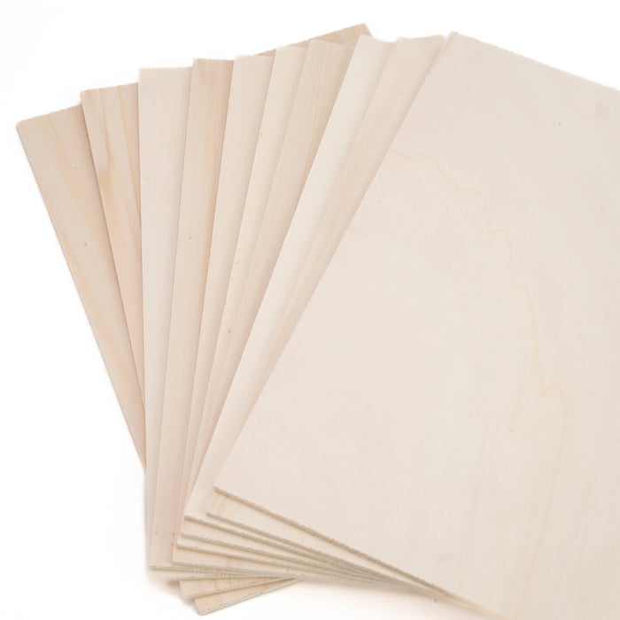 Kids at Work Plywood 10 Pieces - A4, Poplar - Real Tools for Children - Australia