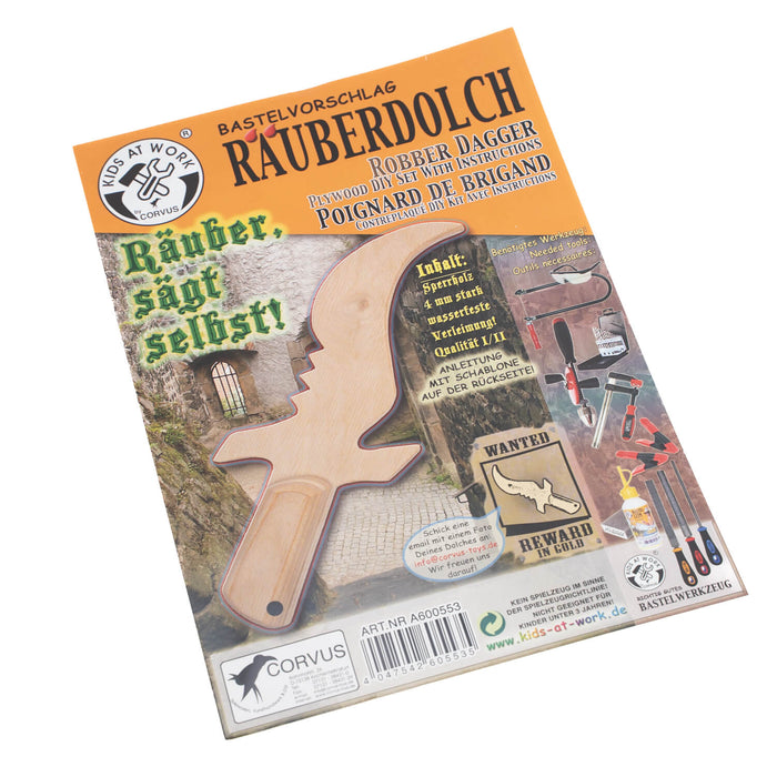 Kids at Work Plywood 4 Pieces - A4, Poplar - Real Tools for Children - Australia