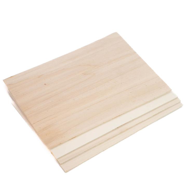 Kids at Work Plywood 4 Pieces - A4, Poplar - Real Tools for Children - Australia