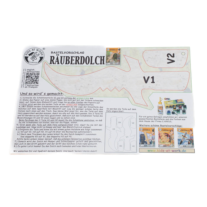 Kids at Work Plywood 4 Pieces - A4, Poplar - Real Tools for Children - Australia