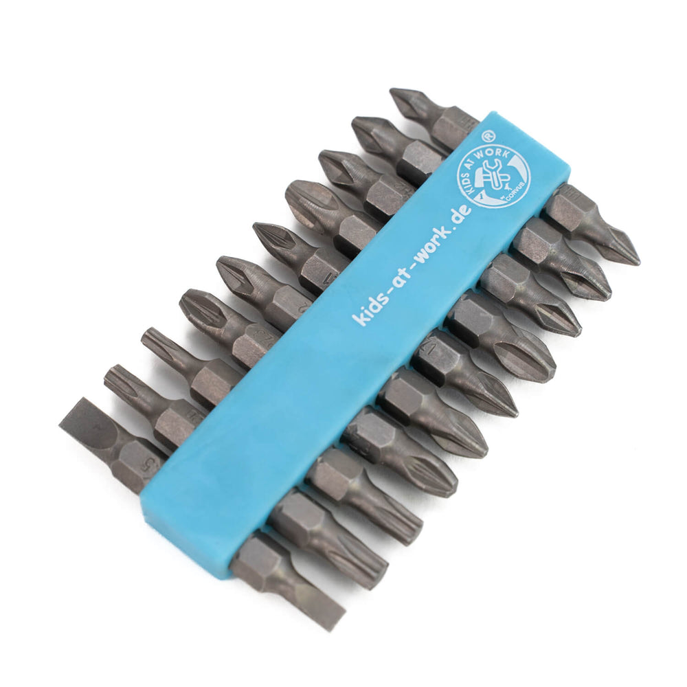 Kids at Work Screwdriver Bit Set for Cordless Screwdriver - Real Tools for Children - Australia