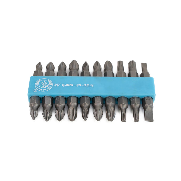 Kids at Work Screwdriver Bit Set for Cordless Screwdriver - Real Tools for Children - Australia