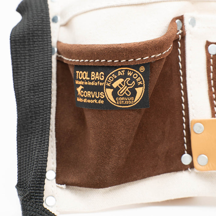 Kids at Work Cotton & Leather Tool Belt - Standard, Australia