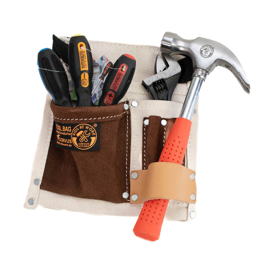 Kids at Work Cotton & Leather Belt with Tools - Set 2 - Real Tools for Children - Australia