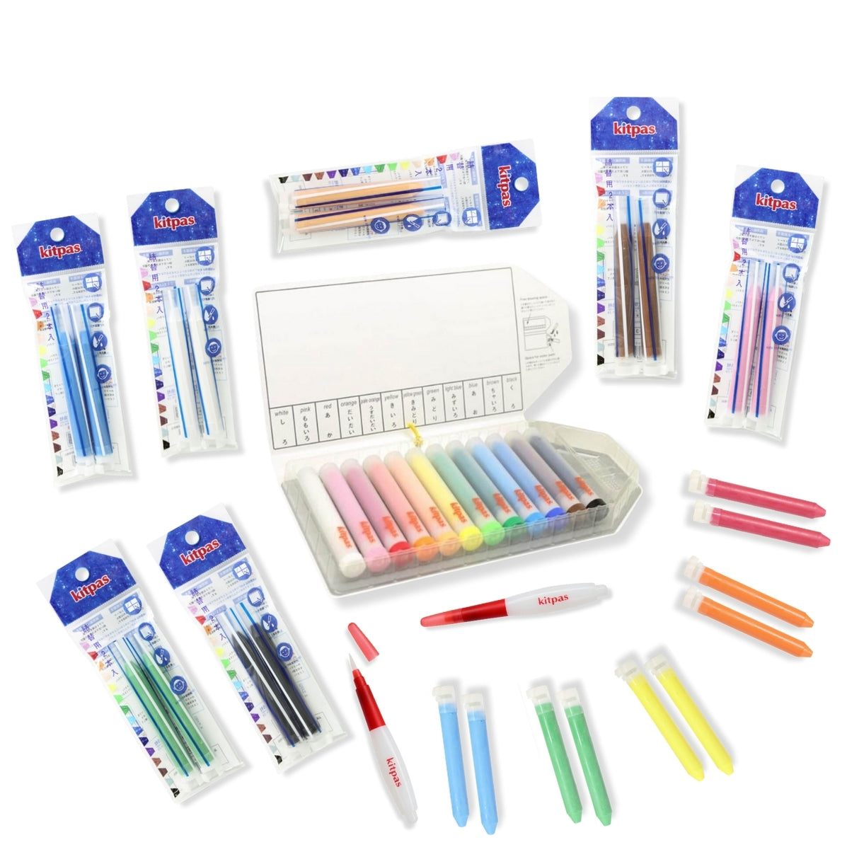 Kitpas Crayon Bundle for 2 from Oskar's Wooden Ark in Australia