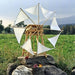 Kraul Sail Windmill - White Wooden Toy from Australia