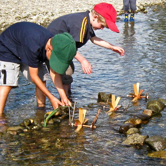 Kraul Small Wooden Water Wheel Toy from Australia