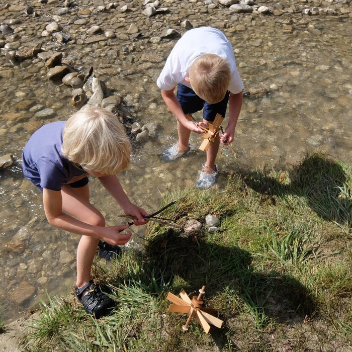 Kraul Small Wooden Water Wheel Toy from Australia