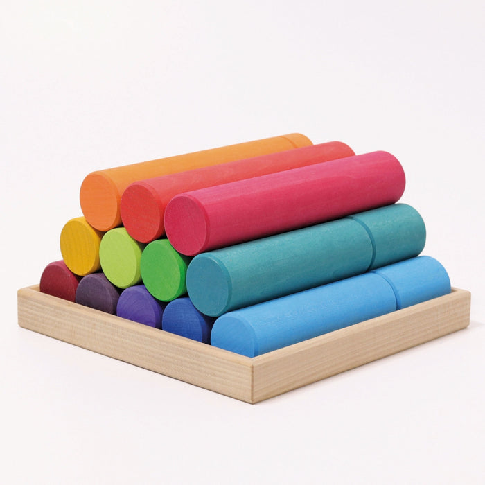 GR-10173 Grimm's Large Building Rollers Rainbow